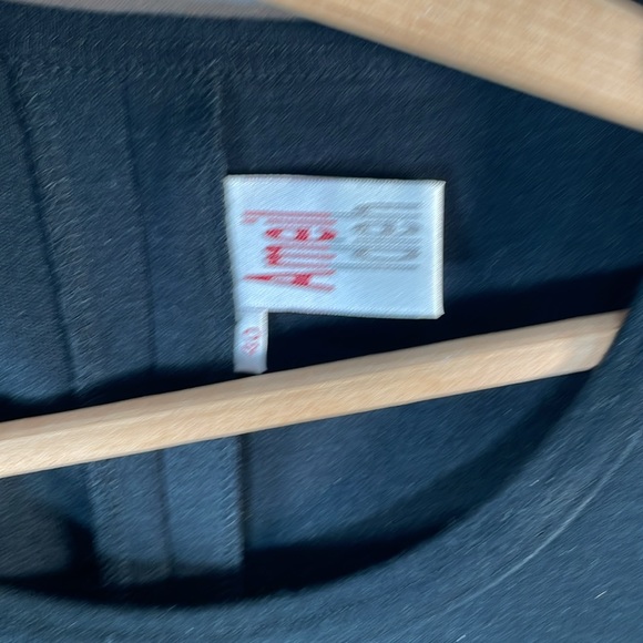 Amelia Idirh Black Cotton Long Sleeve Sz 6/7 19” - Picture 3 of 5